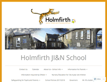 Tablet Screenshot of holmfirthjinschool.net